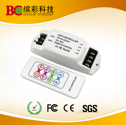 Dc12v 24v 3 Channel Led Strip Light Rgb Controller