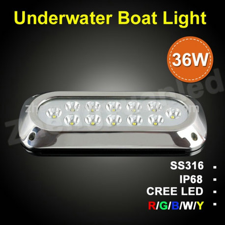 Design Hot Selling 12v Led Underwater Boat Light For Yacht