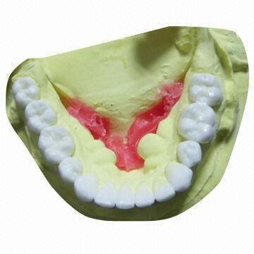 Diagnostic Wax Up Lower Zirconium Alumina Valplast Dental False Teeth