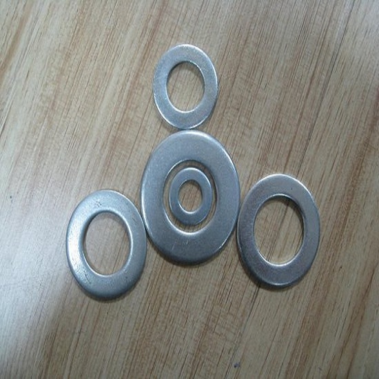 Din125 Flat Washers Yellow Zinc Coat Hdg