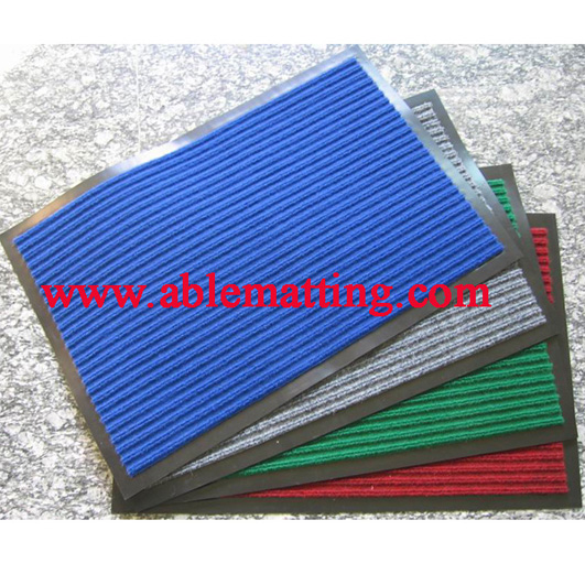 Door Mat Entrance Ribbed Pattern