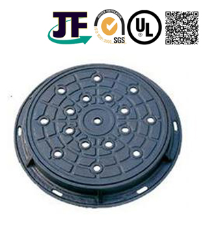 Double Sealed Sand Casting Manhole Cover With Coating Service