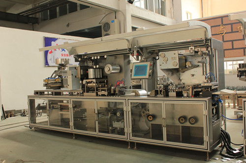 Dpp250k High Speed Plate Type Alu Pvc Blister Packaging Machine