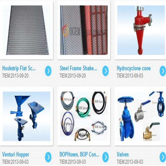 Drilling Mud Equipment Spare Parts