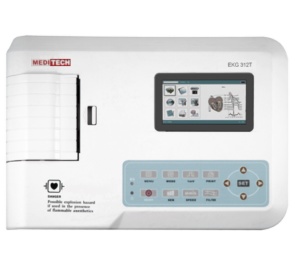 Ecg Machine 3 Channel Ekg 312t