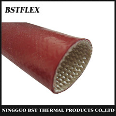 Economic Silicone Rubber Fiberglass Braided Fire Sleeve