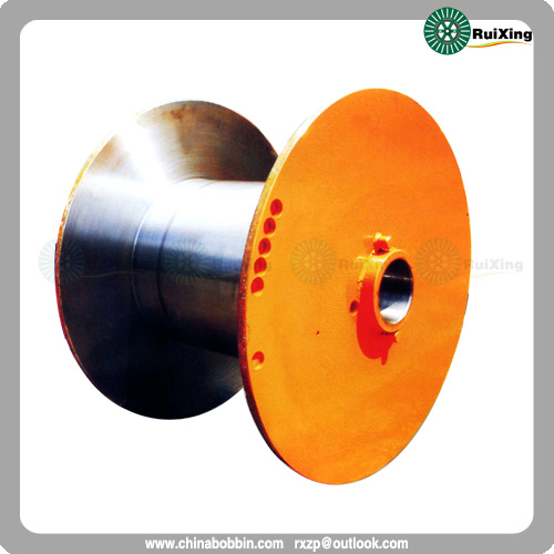 Empty Metal Flange Process Drum Reels Spool