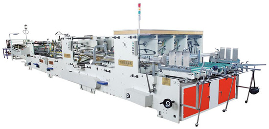 Es 1800 Ac High Speed Automatic Pasting Box Machine