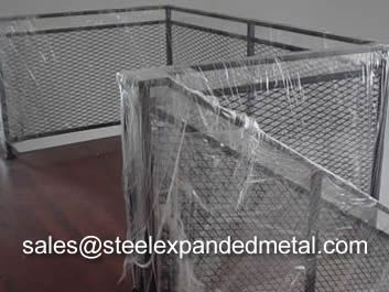 Expanded Metal Security Fencing