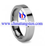 Faceted Tungsten Ring