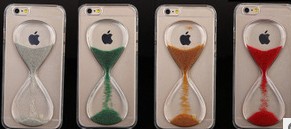 Falling Hourglass Liquid Case For Phone