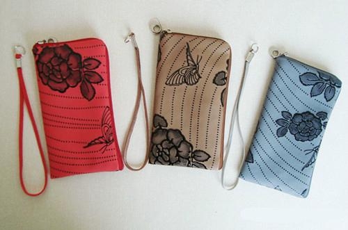 Fashion New Flower Shape Neoprene Mobile Pouch