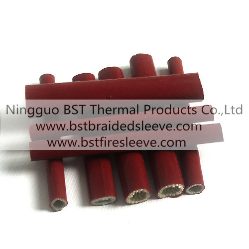 Fiberglass Silicone Fire Resistant Sleeve