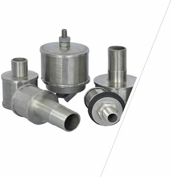 Filter Nozzle Metal Construction Media