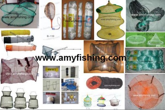 Fishing Net Landing Crab Keeping Shrimp Pe Nylon Multifilament Double Knet Polyester Twines