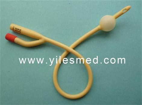 Foley Catheter Latex Siliconized Urinary Care