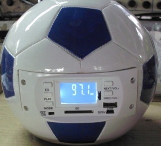 Football Speaker With Fm Radio