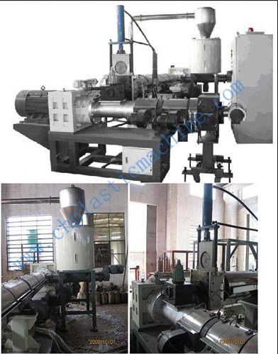 Force Feeder Film Granulation Line