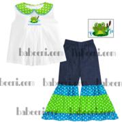 Frog Smock Sets With Cute Pattern Dr 1541