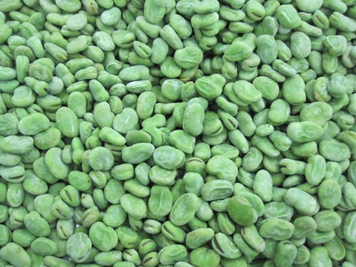 Frozen Broad Beans Green Skin