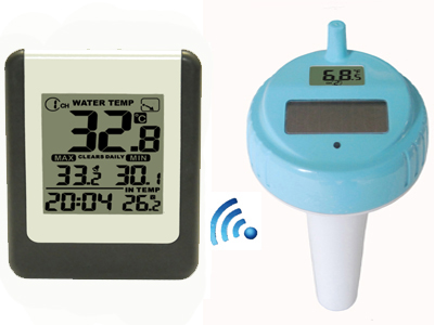 Ft008 Wireless Solar Swimming Pool Thermometer