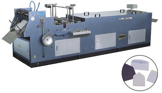 Full Automatic Multi Functional Envelope Flap Tape Gumming Forming Machine