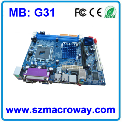 Full New Oem Motherboard G31 From Macroway