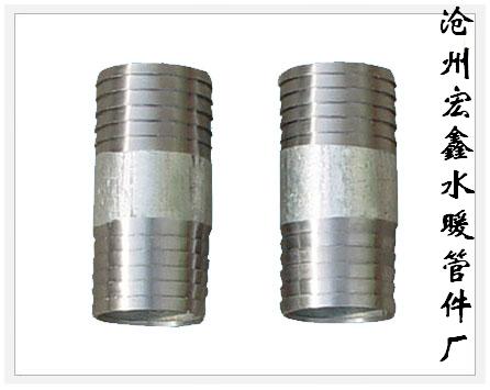 Galvanized Hose Mender Nipples