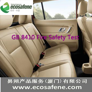 Gb 8410 Chinese Standard Flammability Test To Motor Vehicle