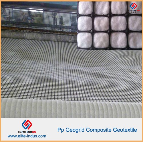 Geocomposite Pp Biaxial Geogrid Composite Geotextile