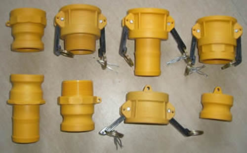 Glass Fiber Reinforced Nylon Camlock Couplings Wide Applications