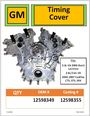 Gm Timing Cover 2 8l 3 6l 349