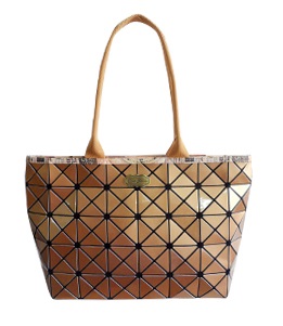 Gold Stylish Geometric Pieces Handbags