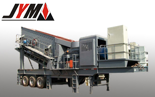 Graphite Wheeled Mobile Crushing Plant Station Crusher