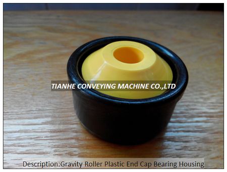 Gravity Roller Plastic End Cap Bearing Housing Cover