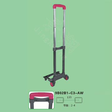 Guangzhou Jingxiang Telescopic Foldable Bag Handle Adjustable Trolley Parts