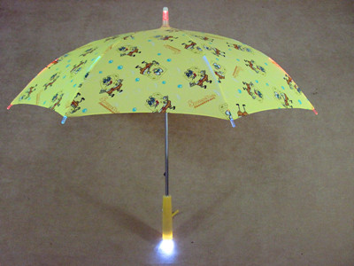 Hand Torch Fashion Straight Pole Light Led Umbrella