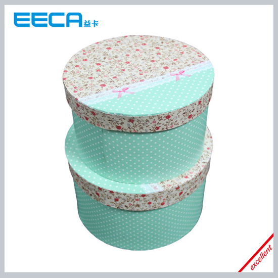 Handmade Paper Round Box Design Hat