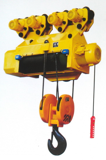 Hc Electric Wire Rope Hoist With Large Capacity 1 100t