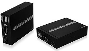 Hdmi 50m Single Cat5e 6 Extender With Kvm