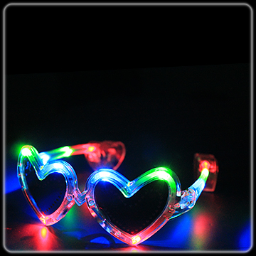 Heart Shape Led Glasses