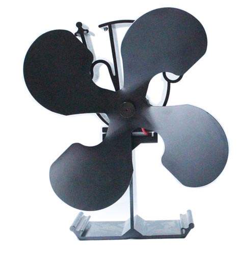 Heat Powered Wood Burner Stove Fan