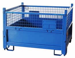 Heavy Duty Wire Container For Large Scale Storage