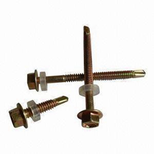 Hex Flange Roofing Screw With Epdm Washer