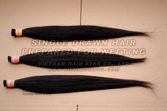 High Human Hair Materials Prepared For Wefting