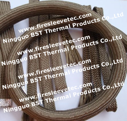 High Temperature Basalt Knit Sleeve Exhaust Pipe Heat Protection