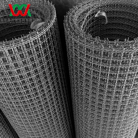 High Wear Resistance Pre Crimped Screens Mesh