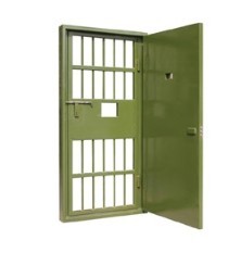 Hinged Steel Cell Doors