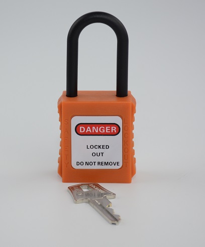 Histay Lightweight Dielectric Nylon Safety Padlock 38mm Keyed Different