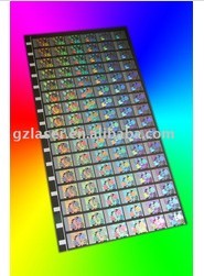 Hologram Nickel Master 0 01 15mm Thick 100